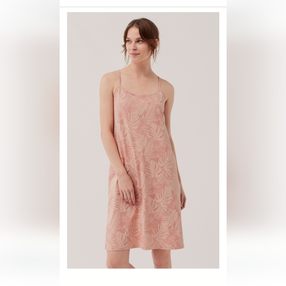PACT - Women's canyon palms - Staycation sleep dress.